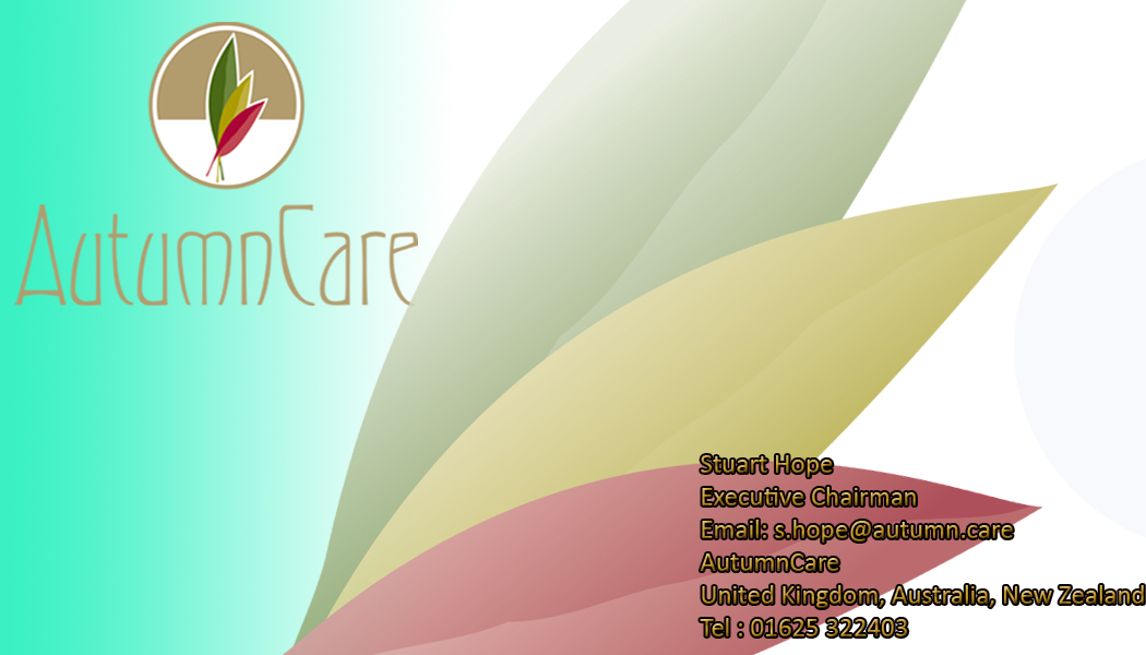 Business Card Design by shafrazmohamed106 for AutumnCare  | Design #9803989