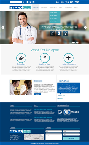 Wordpress Design by Visualland for Atomic Design & Consulting | Design: #2110035