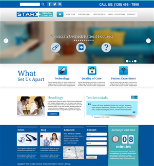 Wordpress Design by Visualland for Atomic Design & Consulting | Design: #2112602