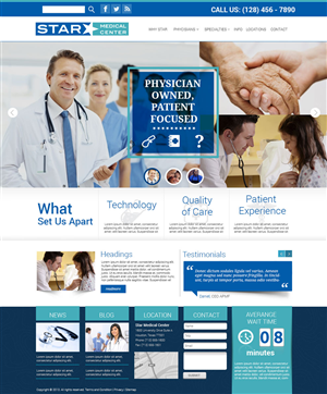 Wordpress Design by Visualland for Atomic Design & Consulting | Design: #2114777