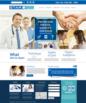 Wordpress Design by Visualland for Atomic Design & Consulting | Design: #2114825