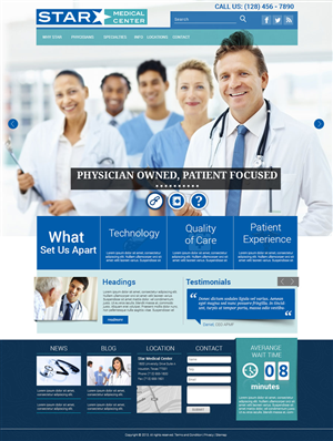 Wordpress Design by Visualland for Atomic Design & Consulting | Design: #2118673