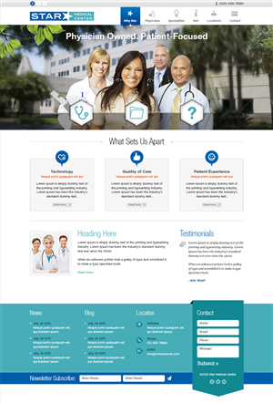 Wordpress Design by Mayank Patel for Atomic Design & Consulting | Design #2125464