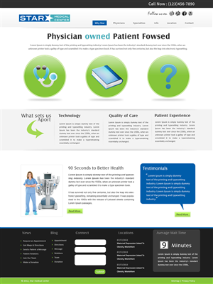 Wordpress Design by webxvision