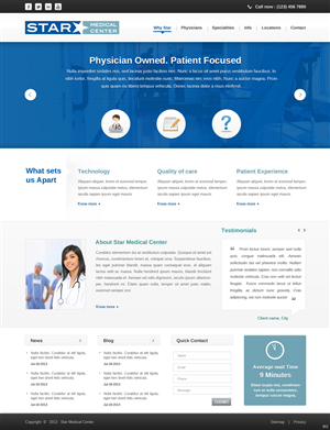 Wordpress Design by pb for Atomic Design & Consulting | Design: #2104579