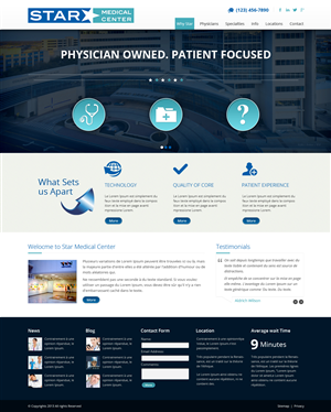 Wordpress Design by OM for Atomic Design & Consulting | Design: #2111469