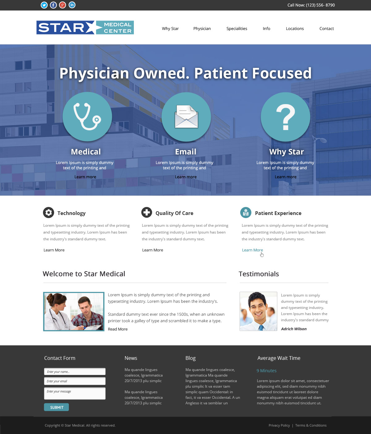 Wordpress Design by OM for Atomic Design & Consulting | Design #2111473