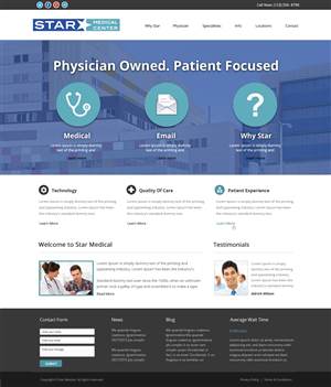 Wordpress Design by OM for Atomic Design & Consulting | Design: #2111473