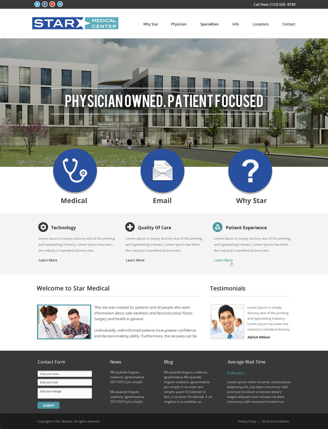 Wordpress Design by OM for Atomic Design & Consulting | Design #2111475
