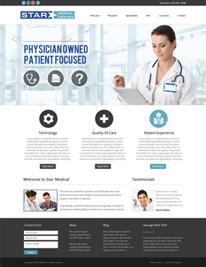 Wordpress Design by OM for Atomic Design & Consulting | Design: #2111477