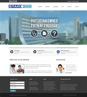 Wordpress Design by OM for Atomic Design & Consulting | Design: #2114260
