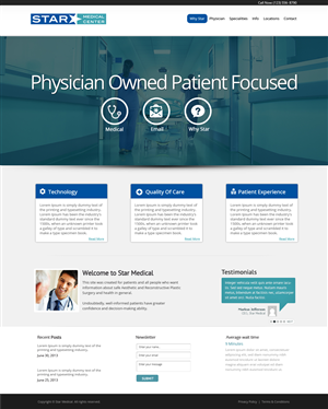 Wordpress Design by OM for Atomic Design & Consulting | Design: #2114261