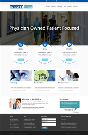 Wordpress Design by OM for Atomic Design & Consulting | Design: #2114263