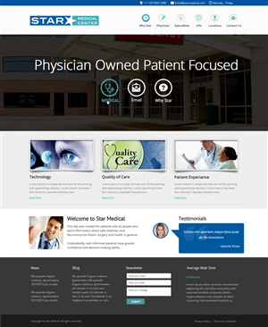 Wordpress Design by OM for Atomic Design & Consulting | Design: #2114265