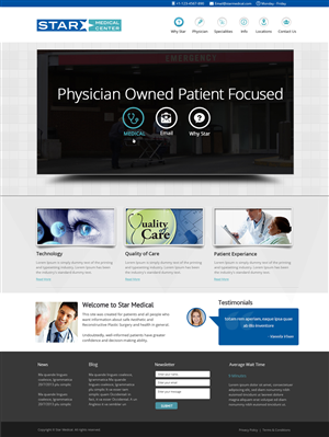 Wordpress Design by OM for Atomic Design & Consulting | Design: #2114298