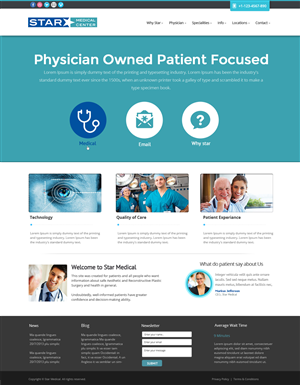 Wordpress Design by OM for Atomic Design & Consulting | Design: #2119300