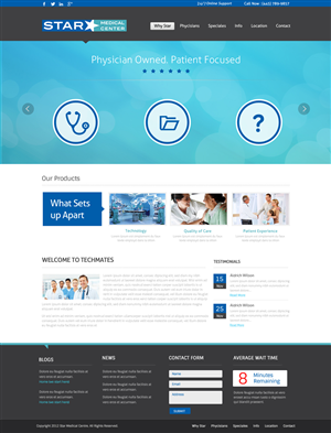 Wordpress Design by OM for Atomic Design & Consulting | Design: #2119306