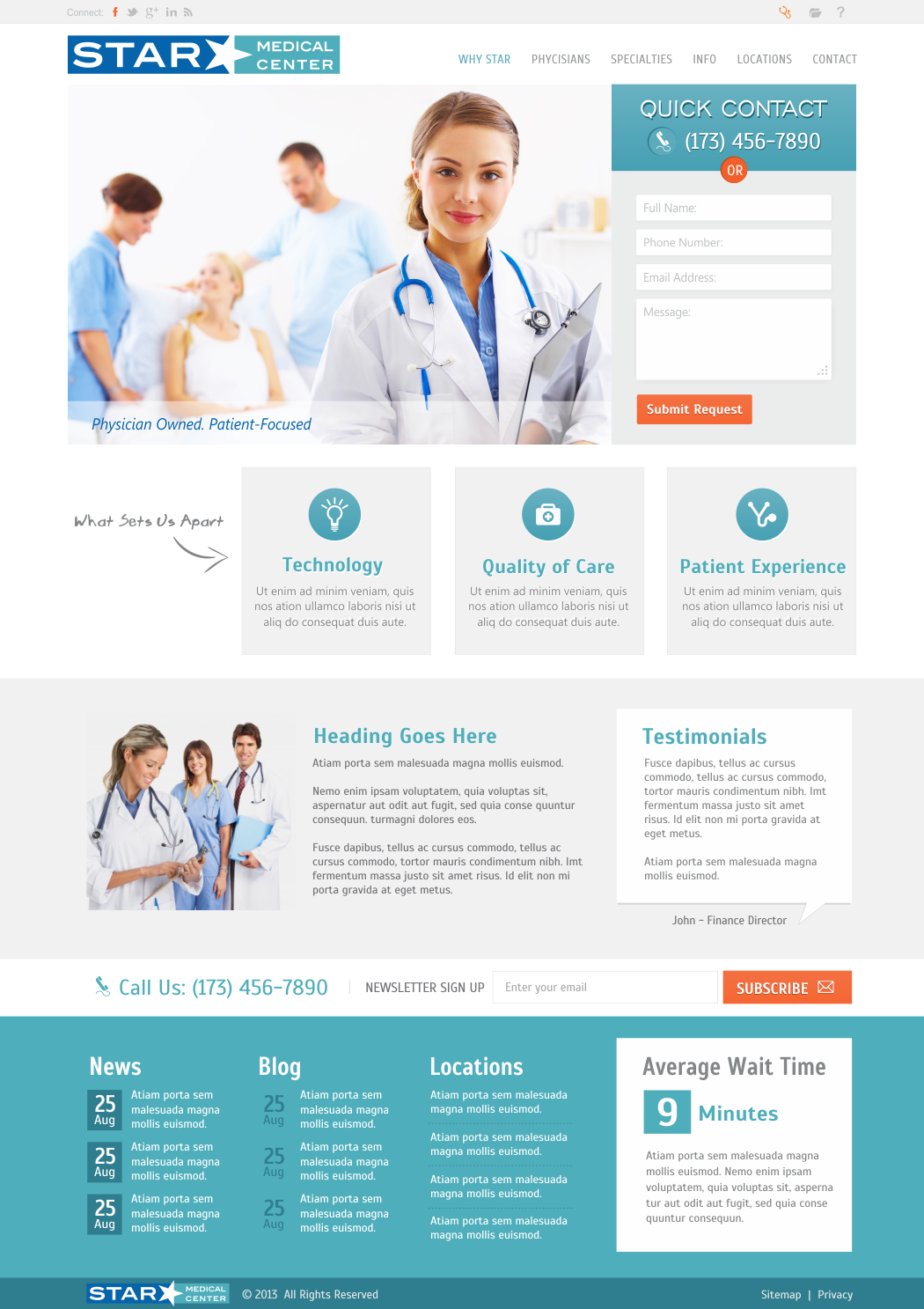 Wordpress Design by CreativeIyke for Atomic Design & Consulting | Design #2106397