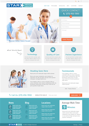 Wordpress Design by CreativeIyke for Atomic Design & Consulting | Design: #2106397