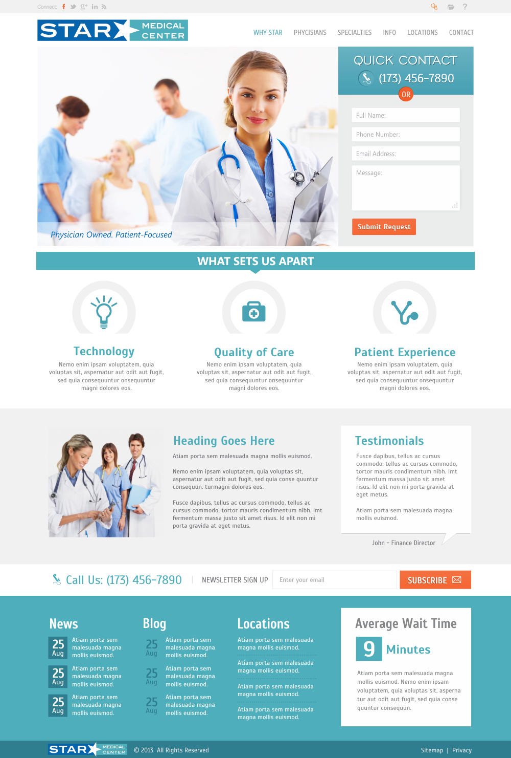 Wordpress Design by CreativeIyke for Atomic Design & Consulting | Design #2106407