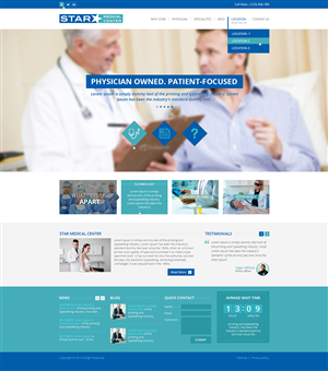 Wordpress Design by Empireweb for Atomic Design & Consulting | Design #2105851