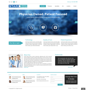 Wordpress Design by Web n Graphic Group for Atomic Design & Consulting | Design #2111506
