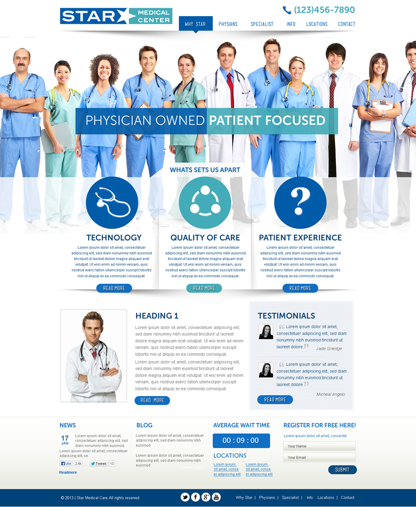 Wordpress Design by Behriatech for Atomic Design & Consulting | Design #2112098