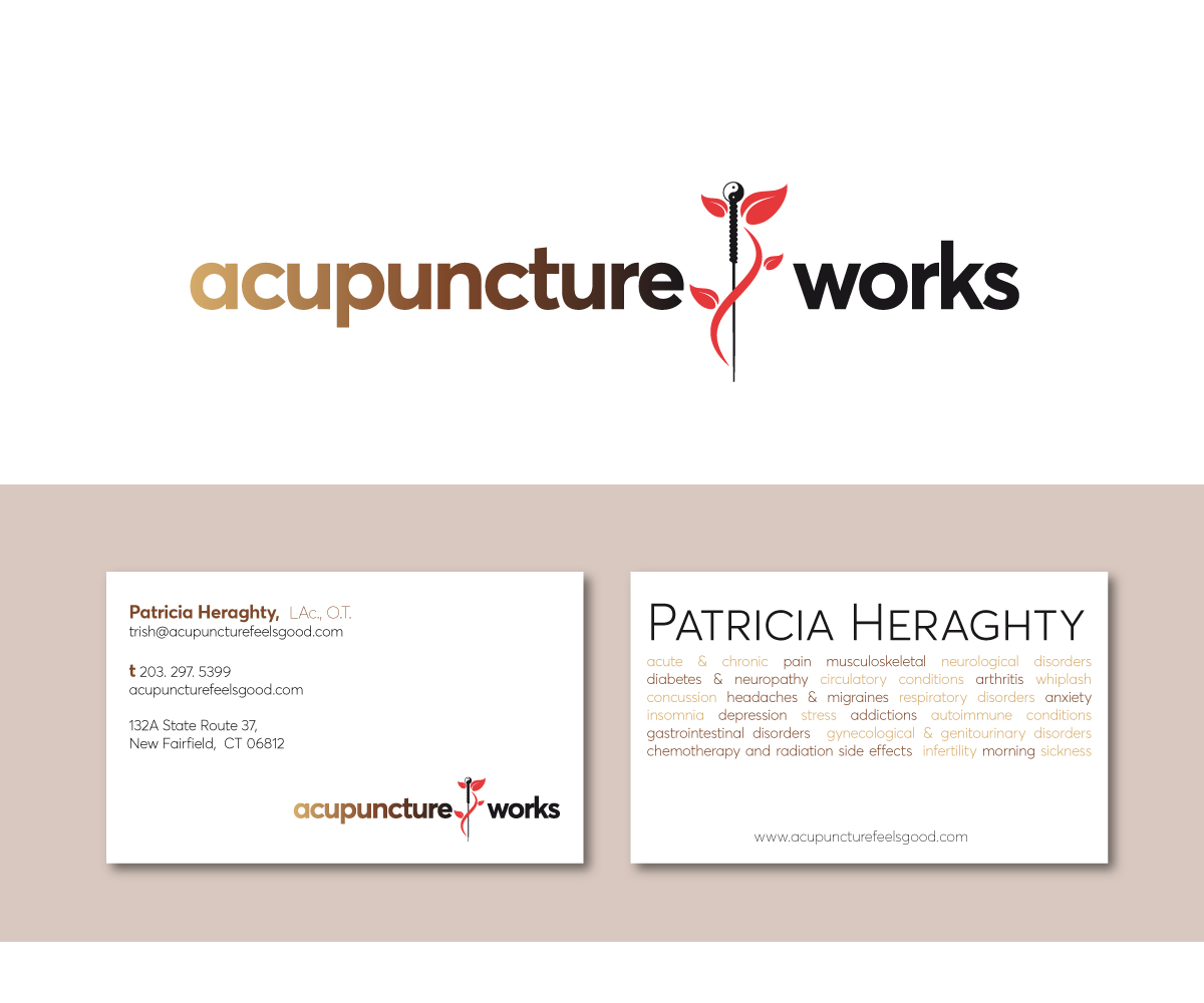 Logo Design by Davaus for acupuncture works | Design: #9785571