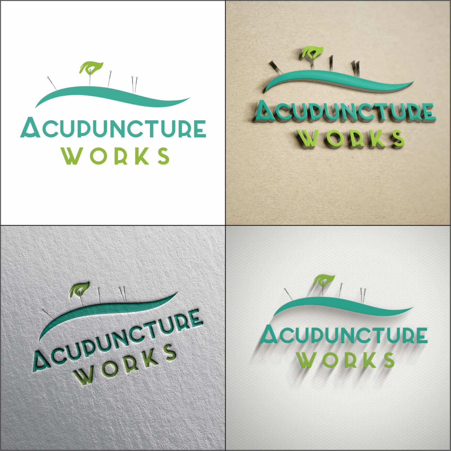 Logo Design by DG for acupuncture works | Design #9704446