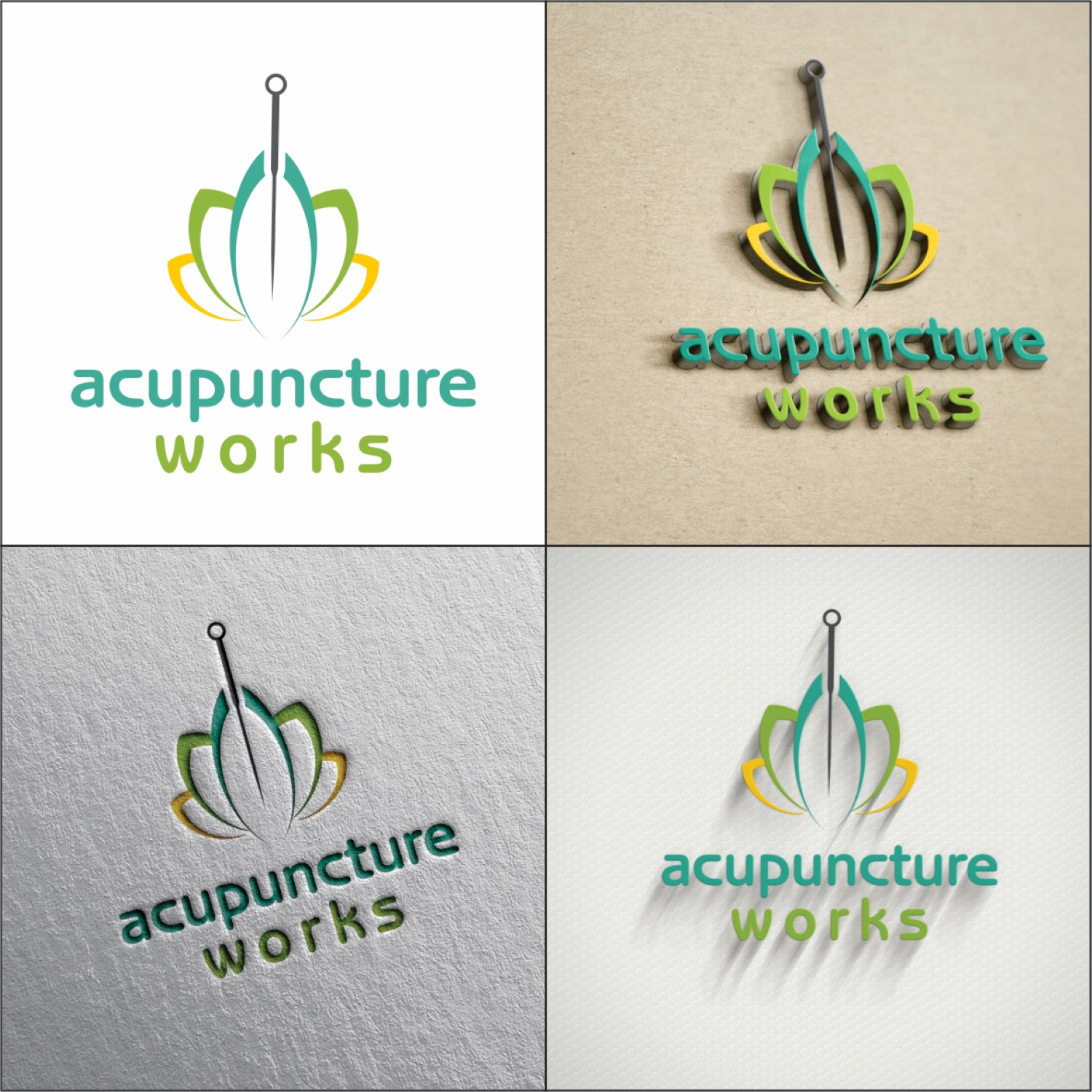 Logo Design by DG for acupuncture works | Design #9704447