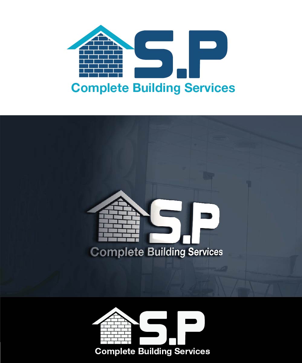 Logo-Design von joliau für S.P COMPLETE BUILDING SERVICES  | Design #9802334