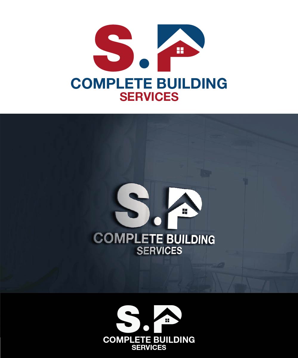 Logo-Design von joliau für S.P COMPLETE BUILDING SERVICES  | Design #9802336