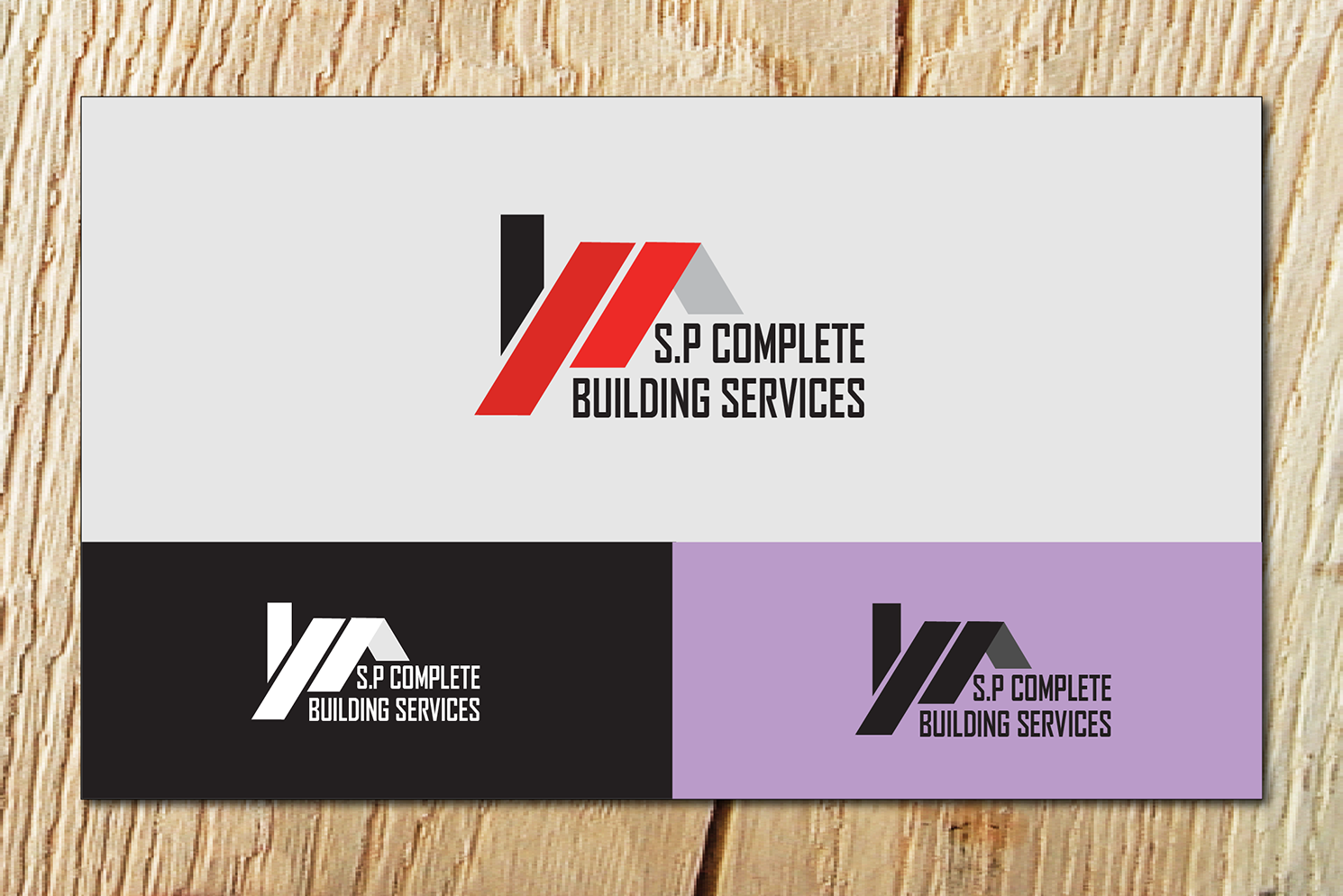 Logo Design by Alexandar for S.P COMPLETE BUILDING SERVICES  | Design #9735003