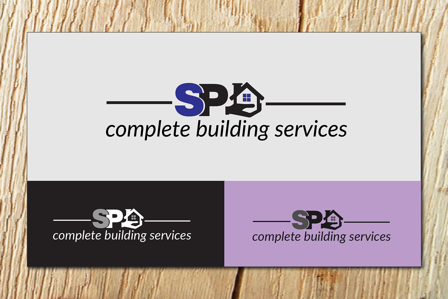 Logo-Design von Alexandar für S.P COMPLETE BUILDING SERVICES  | Design #9803942