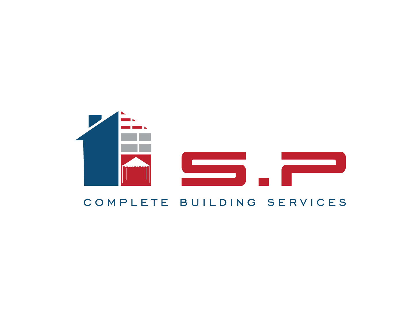 Logo-Design von Pv_999 für S.P COMPLETE BUILDING SERVICES  | Design #9794237