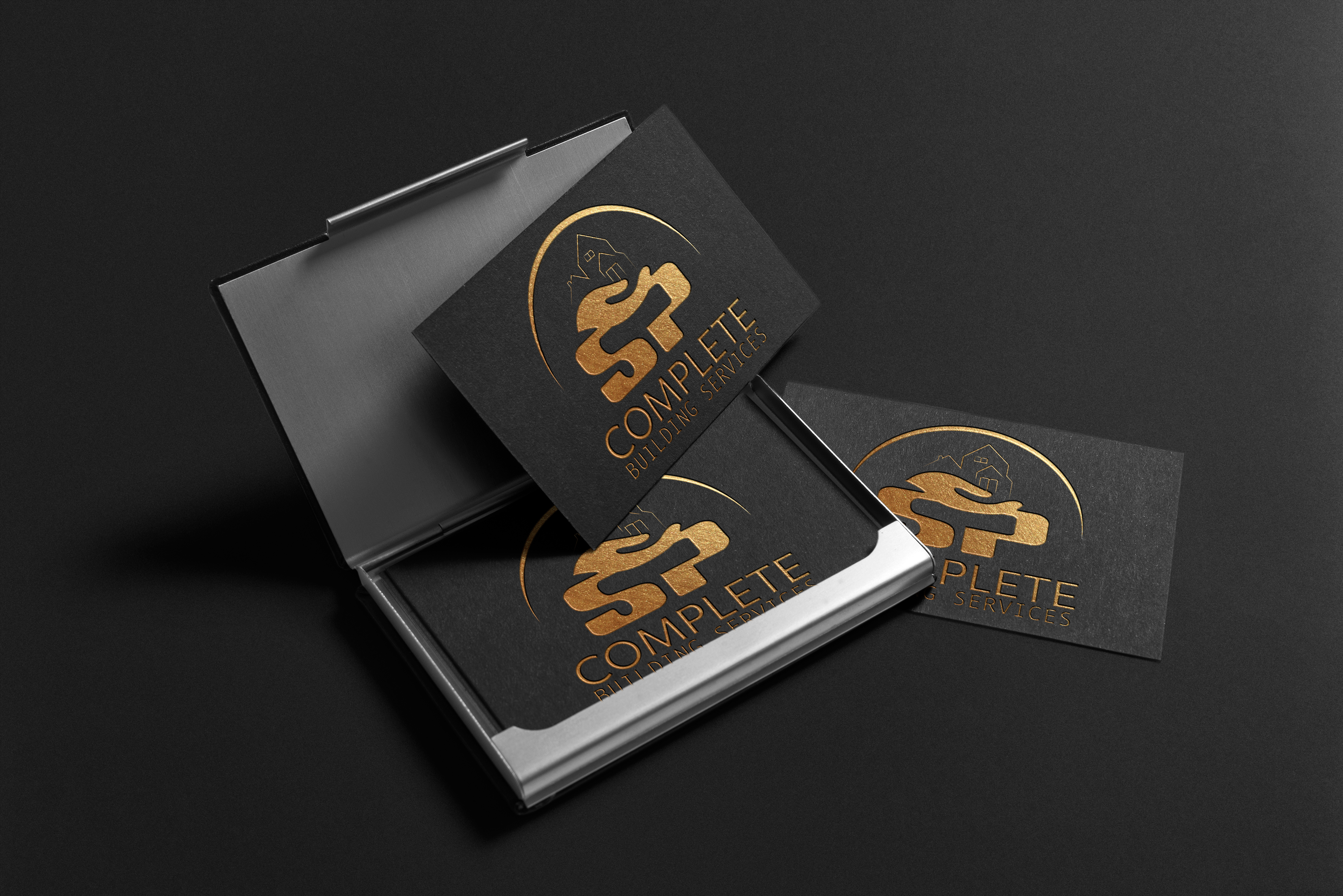 Logo Design by GCD for S.P COMPLETE BUILDING SERVICES  | Design #9819907