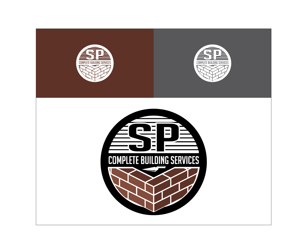 Logo-Design von Leemel für S.P COMPLETE BUILDING SERVICES  | Design #9736963