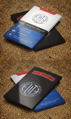 Business Card Design by Riz' for The Elite Volleyball Club Inc. | Design #9673512