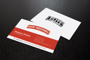 Business Card Design by Shigh5 for The Elite Volleyball Club Inc. | Design: #9676672