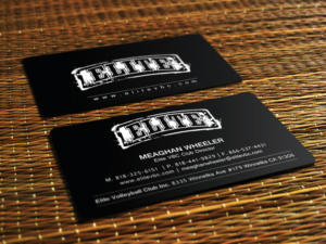 Business Card Design by Omee63 for The Elite Volleyball Club Inc. | Design: #9681678