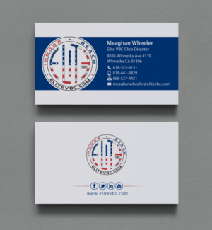 Business Card Design by chandrayaan.creative for The Elite Volleyball Club Inc. | Design #9679163