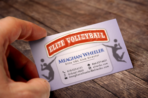 Business Card Design by Regur for The Elite Volleyball Club Inc. | Design: #9674634