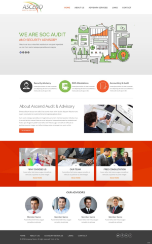 Diseño Web por pb para Ascend Audit | Diseño: #9679425