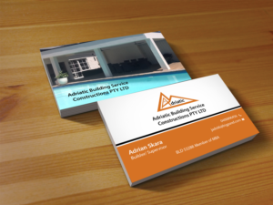 Diseño de Tarjeta de Presentación por Creations Box 2015 para Adriatic building services  | Diseño: #9701902