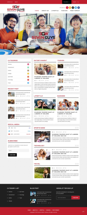 Wordpress Design by pb for System13, Inc. | Design: #9698292