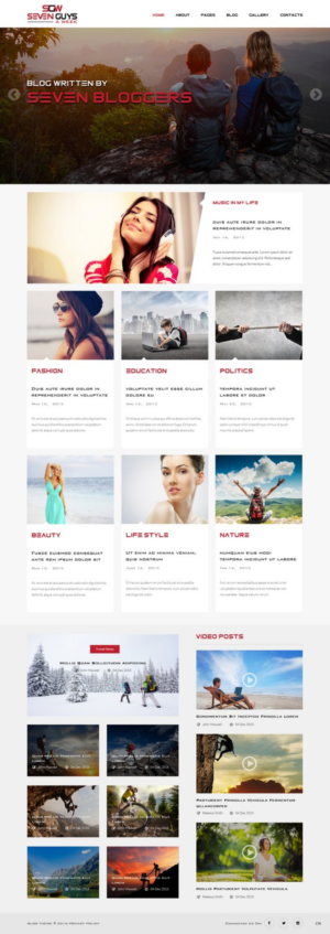 Wordpress Design by pb for System13, Inc. | Design: #9698294
