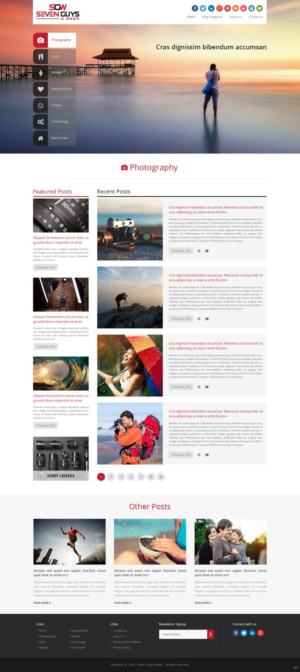 Wordpress Design by pb for System13, Inc. | Design: #9698298