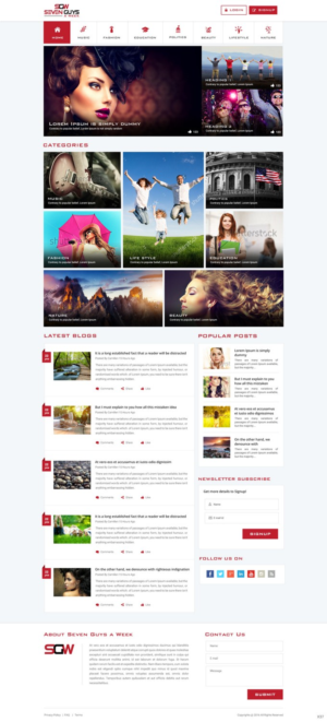 Wordpress Design by pb for System13, Inc. | Design: #9698308