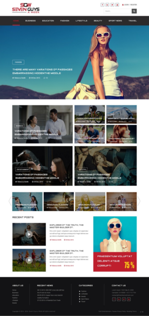 Wordpress Design by pb for System13, Inc. | Design: #9698309