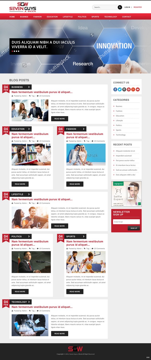 Wordpress Design by pb for System13, Inc. | Design #9723879